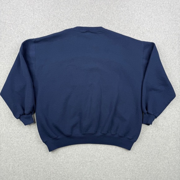 Vintage Russell Athletic Sweatshirt Mens XXL Navy Blue Miami University 90s USA - Picture 4 of 9